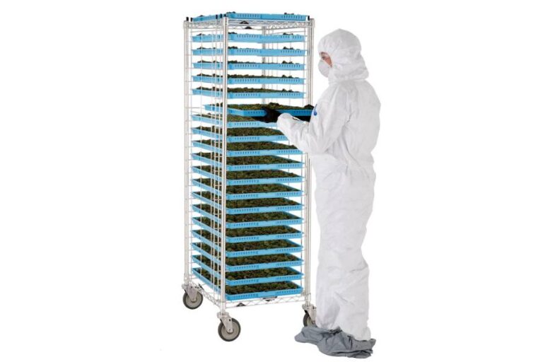 Metro Stainless Steel End-Load Wire Drying Tray Rack Equipment - Paralab Green distributes Drying equipment in Europe, Latin America, Middle East, Asia